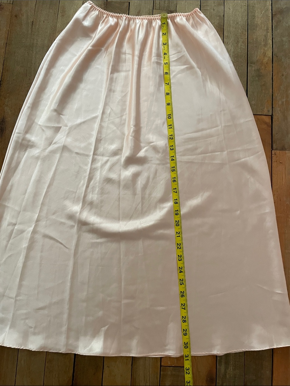 Vintage Jessica Satin Slip skirt-S/M - Picture 6 of 7